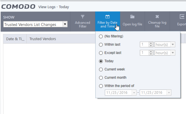 Understanding Security Filtering
